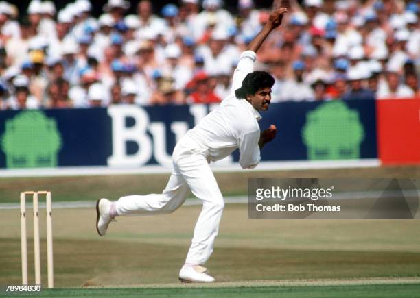 18th July 1990, Texaco 1 Day International at Headingley, England beat India, Kapil Dev, India, Kapil Dev was the first genuine pace bowler India...