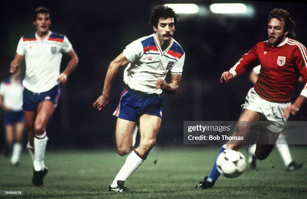 16th November 1983, European Championship Qualifier in Luxembourg