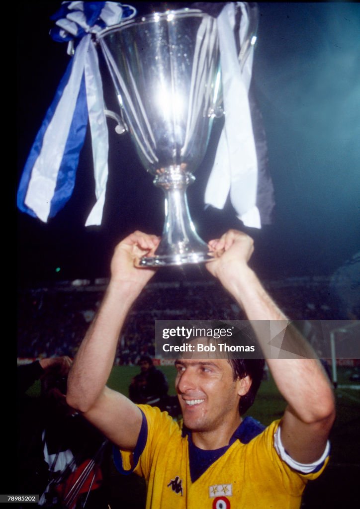 16th May 1984, European Cup Winners Cup Final in Basle, Juventus 2 v