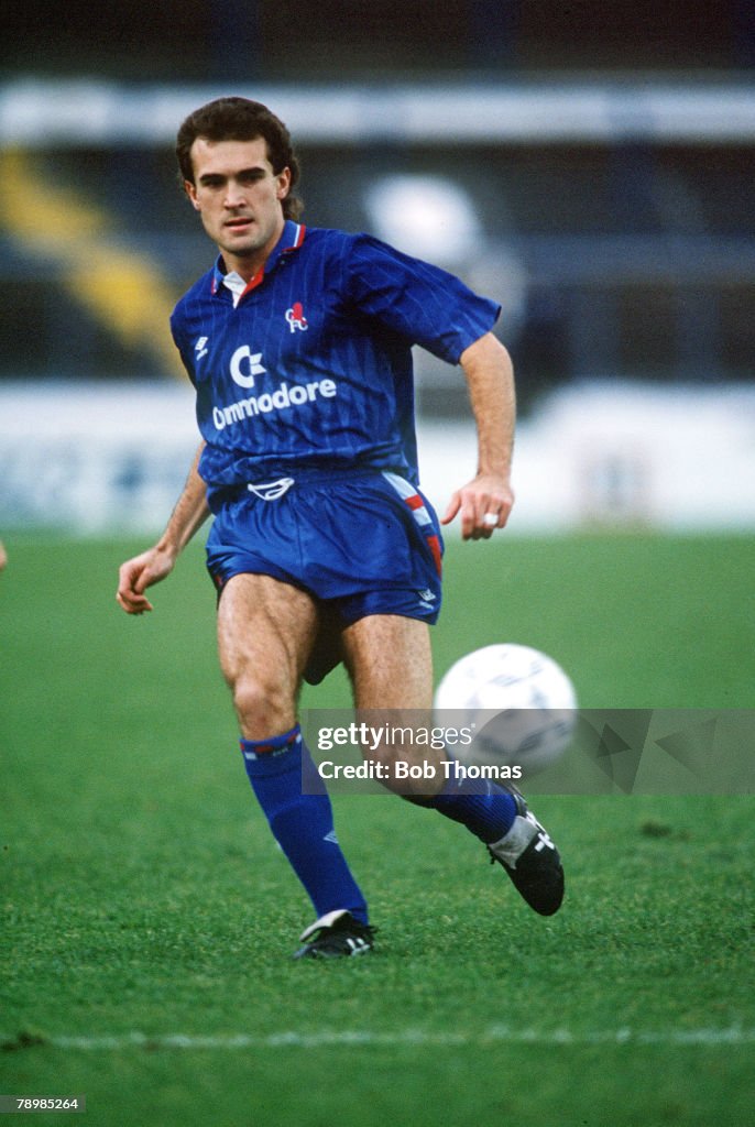 Sport. Football. pic: 16th December 1989. Tony Dorigo, Chelsea.