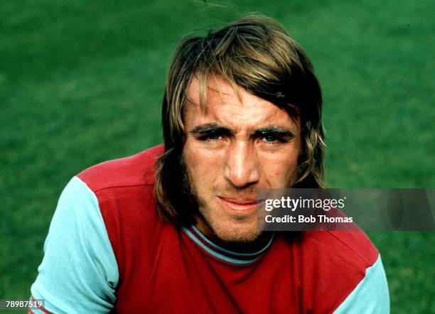 Football, Circa 1970's, Billy Bonds of West Ham Utd