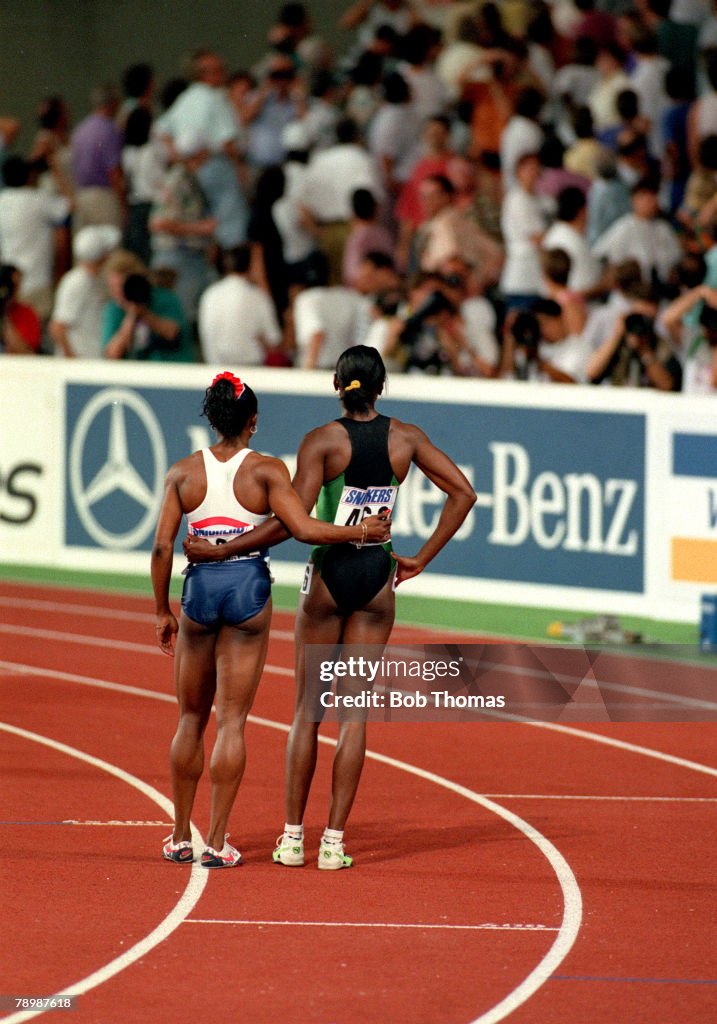 August 1993, 4th World Athletics Championships in Stuttgart, Womens