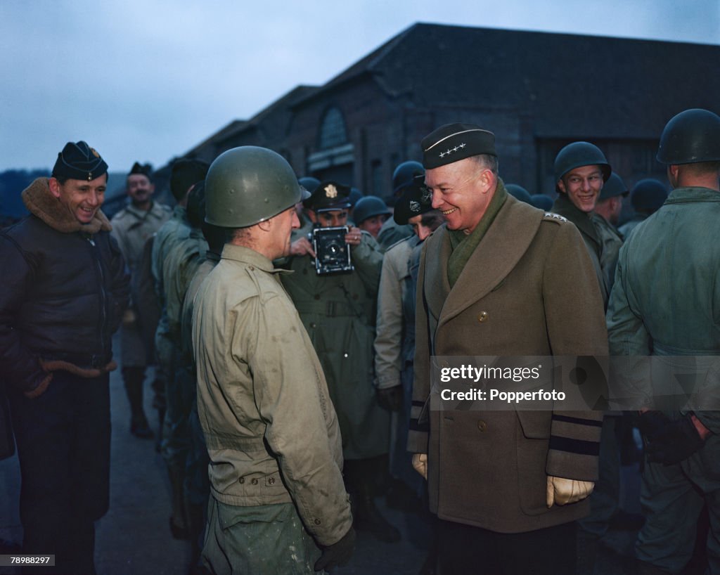 General Dwight D. Eisenhower Invasion Briefing