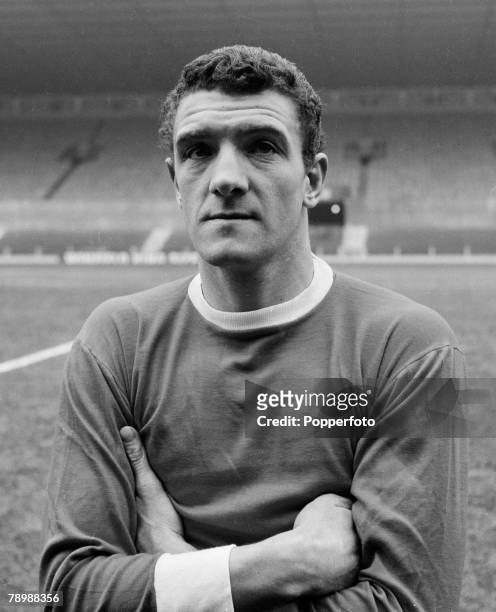 Football, Circa 1960's, Portrait of Bill Foulkes of Manchester United