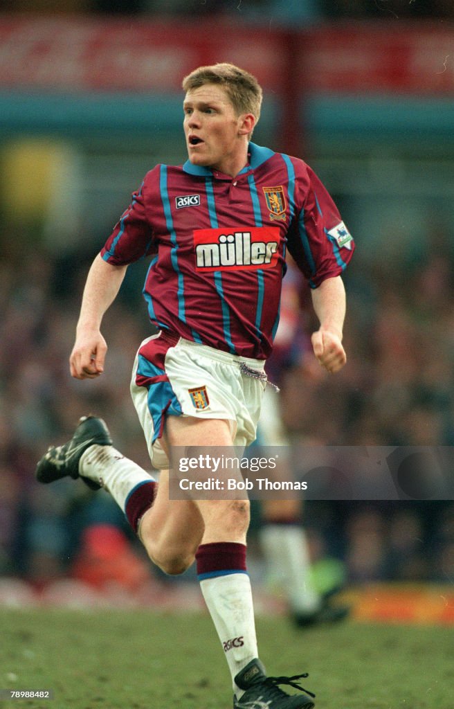 Sport. Football. pic: circa 1993. Graham Fenton, Aston Villa.