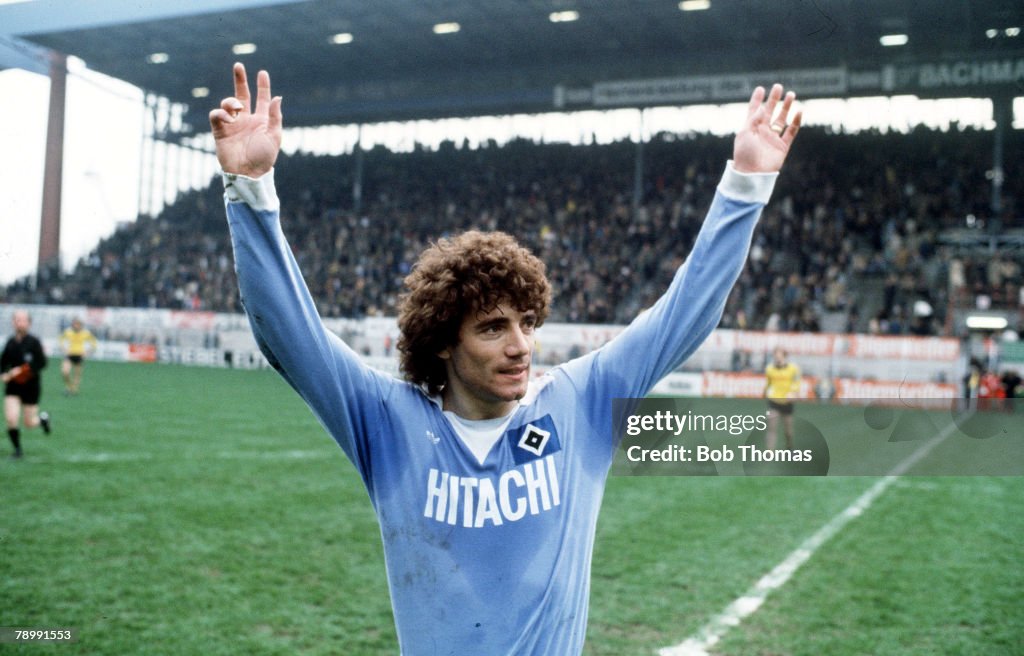 Sport. Football. pic: circa 1979. Kevin Keegan, SV.Hamburg.