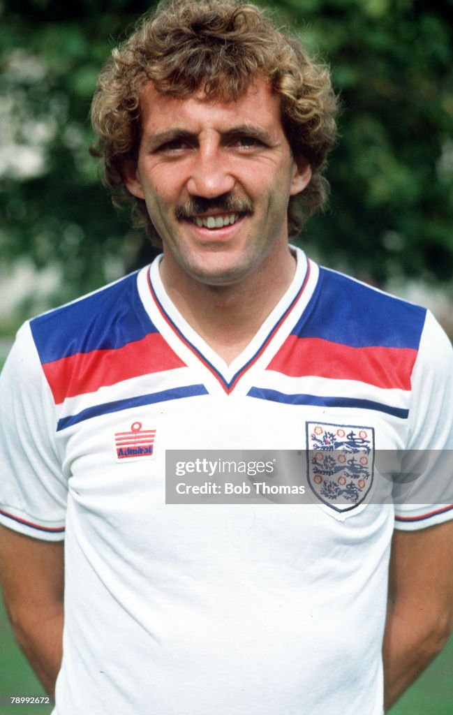 circa 1984, Alan Kennedy, England, and , who won 2 England caps in
