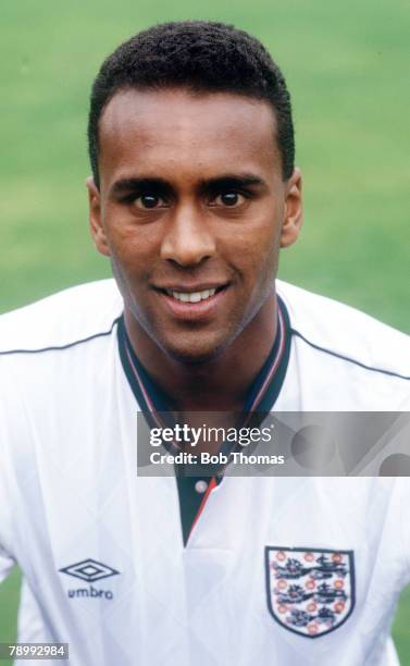 Circa 1989, David Rocastle, England and who won 14 England international caps between 1989-1992