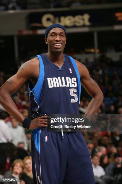 Josh Howard of the Dallas Mavericks against the Sacramento Kings on January 14, 2008 at ARCO Arena in Sacramento, California. NOTE TO USER: User...