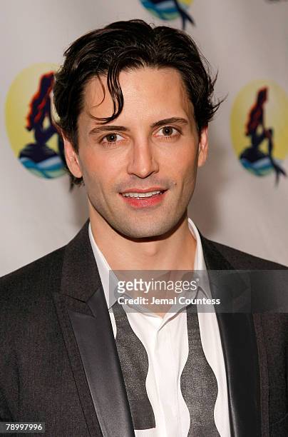Actors Sean Palmer at "The Little Mermaid" Broadway Opening Night - After Party at Roseland Ballroom on January 10, 2008 in New York City
