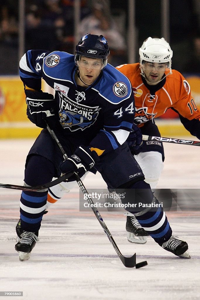 Springfield Falcons v Bridgeport Sound Tigers