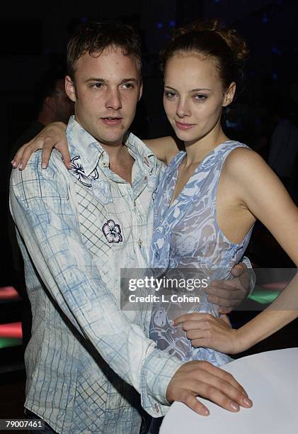 Brad Renfro and Bijou Phillips