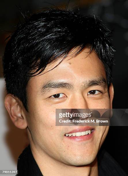 Actor John Cho attends "The Air I Breathe" film premiere at the Archlight Hollywood on January 15, 2008 in Hollywood, California.