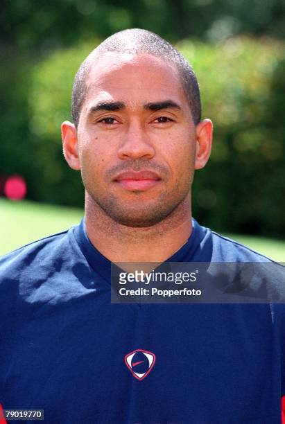 Football, 2002 World Cup Qualifier, CONCACAF, 16th June 2001, Kingston, Jamaica 0 v USA 0, USA's Robin Fraser
