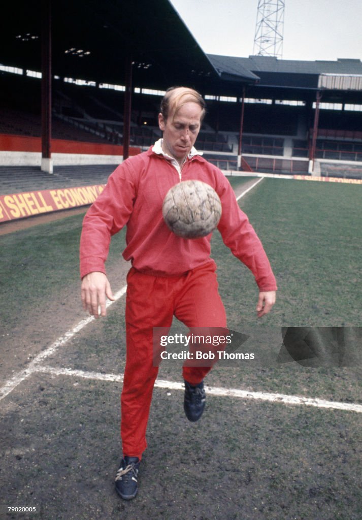 Manchester United And England Footballer Bobby Charlton