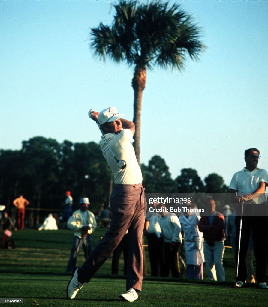 Golf. 1971 World Cup, Florida. Harold Henning, South Africa.