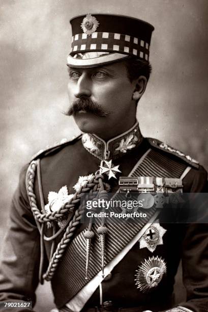 British Royalty, Circa 1900, A portrait of Arthur, Duke of Connaught, the third son of Queen Victoria, who married Princess Louise Margaret of Prussia