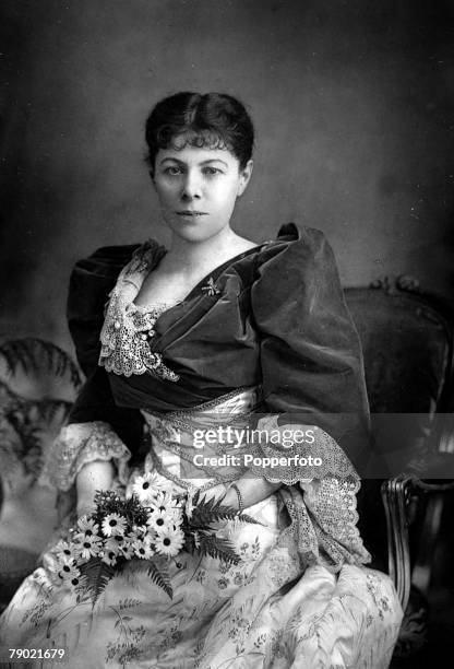 Stage/Theatre, Fanny Brough, portrait, English born actress, Fanny Brough made her adult stage debut in 1887 but perhaps is better known after...