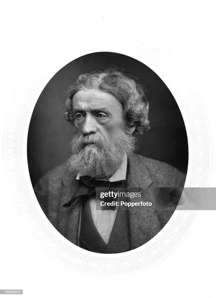 Archaeology, Charles Thomas Newton, portrait, (born 1816). he was Professor of Archaeology at University College, London. Newton gave many years of service to the British Museum, 1840-1845 and was also responsible for the recovery of the Mausoleum of Hali