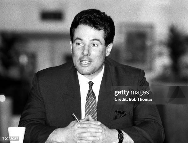 British Politics, England, Circa 1985, Derek Hatton, leader of Liverpool City Council