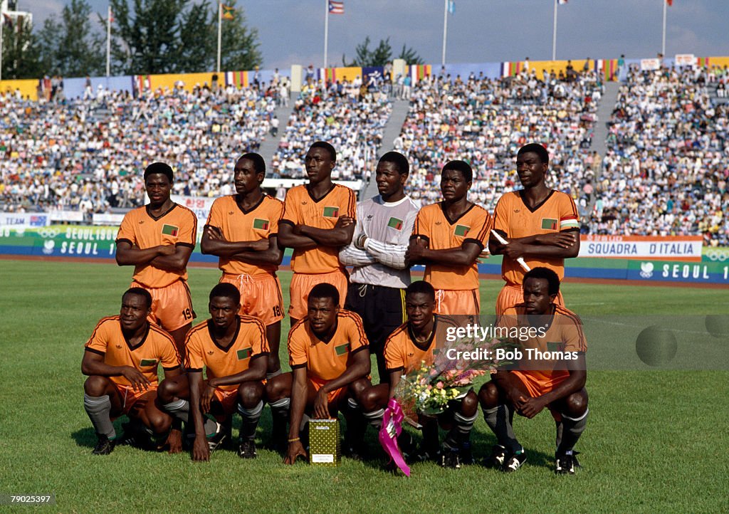 Zambia Football Team At XXIV Summer Olympics