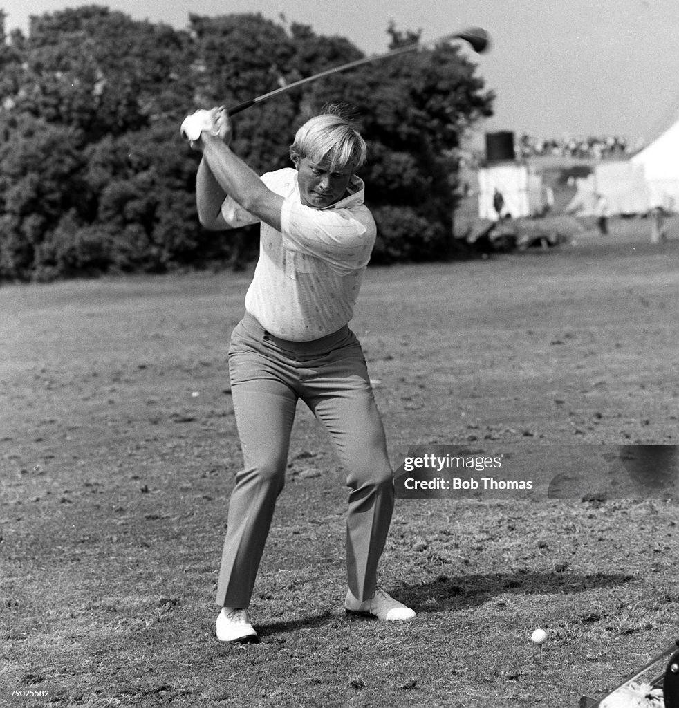 Golf. U.S.A. golfing legend Jack Nicklaus. Circa 1970.