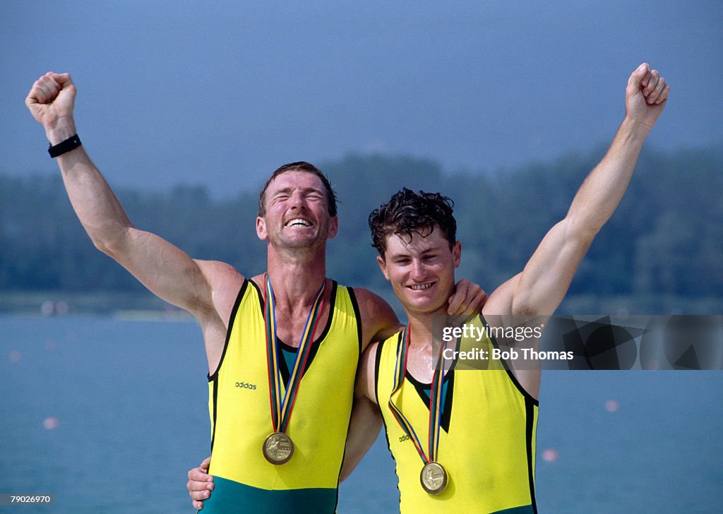 Rowing At XXV Summer Olympics