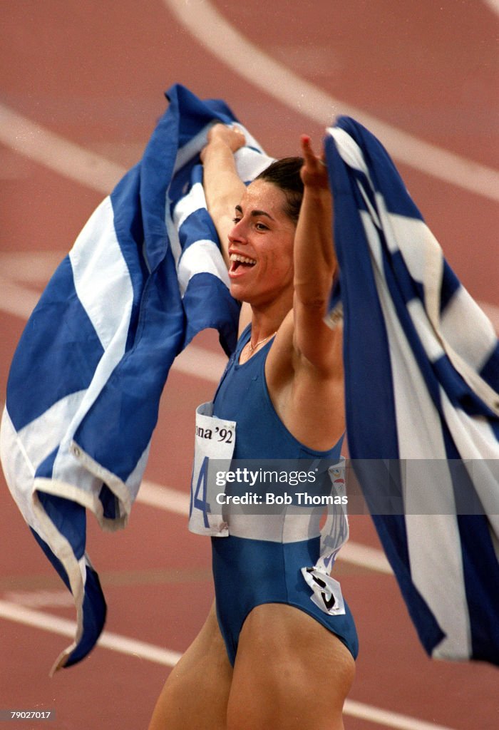 Olympic Games, Barcelona, Spain, Women's 100 Metres Hurdles Final