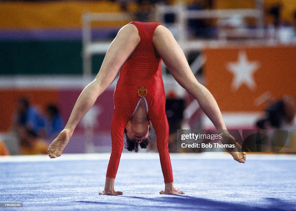 Ma Yanhong At XXIII Summer Olympics