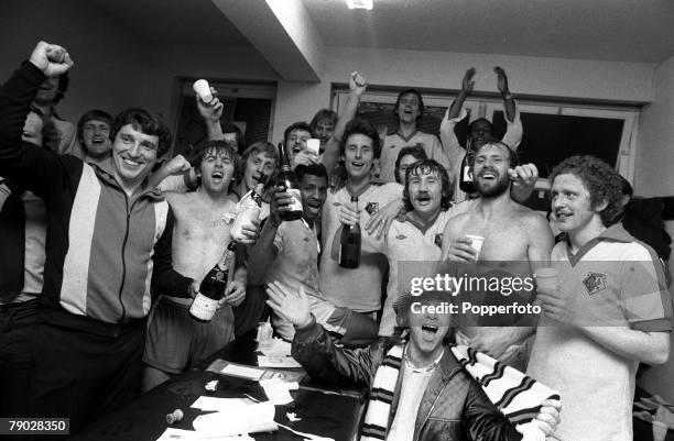 Sport, Football, League Division Three, Vicarage Road, England, 15th May 1979, Watford 4 v Hull City 0, Watford Manager Graham Taylor and Chairman...