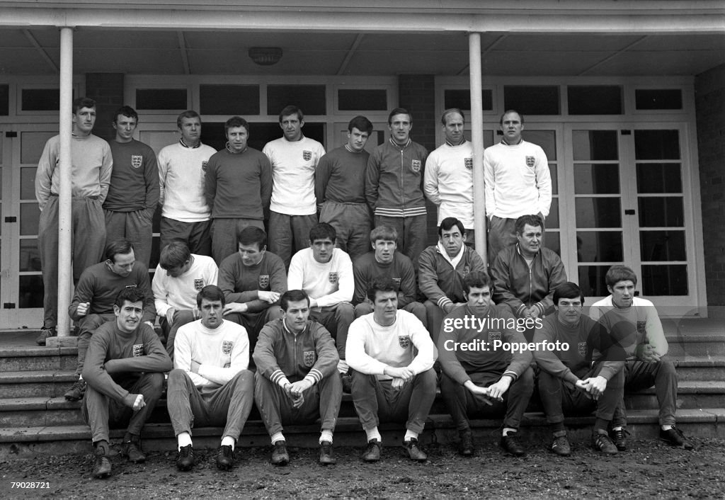 1968 England National Football Squad
