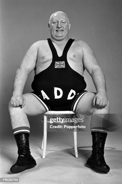 Sport, Wrestling, England, 13th February 1979, British wrestler Big Daddy