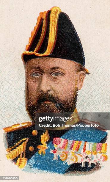 Colour illustration, British Royalty, Duke of Saxe-Coburg, Albert, the Prince Consult, the husband of Britain's Queen Victoria