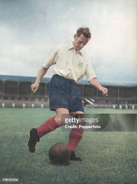 Football, Tom Finney, Preston North End and England, He started and finished his career with Preston and earned 76 England caps