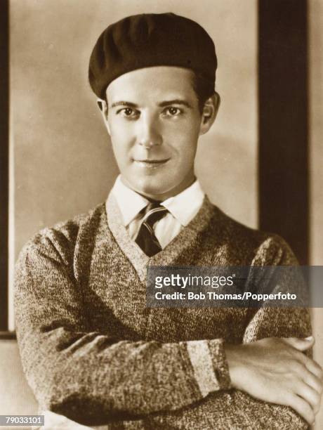 Cinema, Film Actors, Circa 1920, A picture of the American screen star Ramon Novarro,