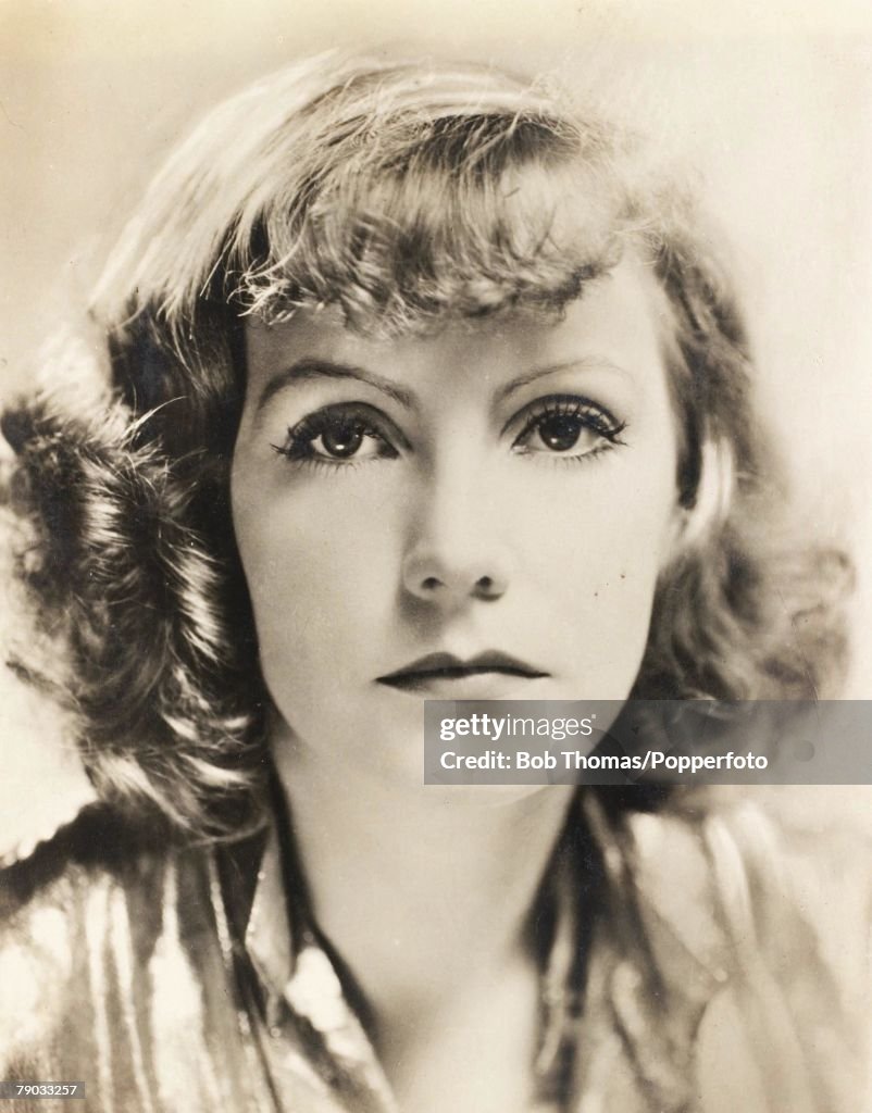 Cinema, Film Actresses. Circa 1930's. A picture of the screen star Greta Garbo, (1905-1990).