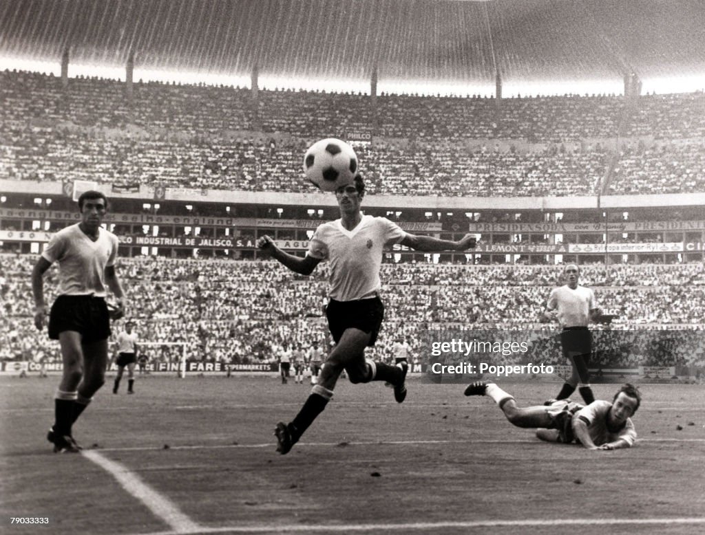 Sport, Football, 1970 World Cup Finals, Guadalajara, Mexico, 17th... News Photo - Getty Images