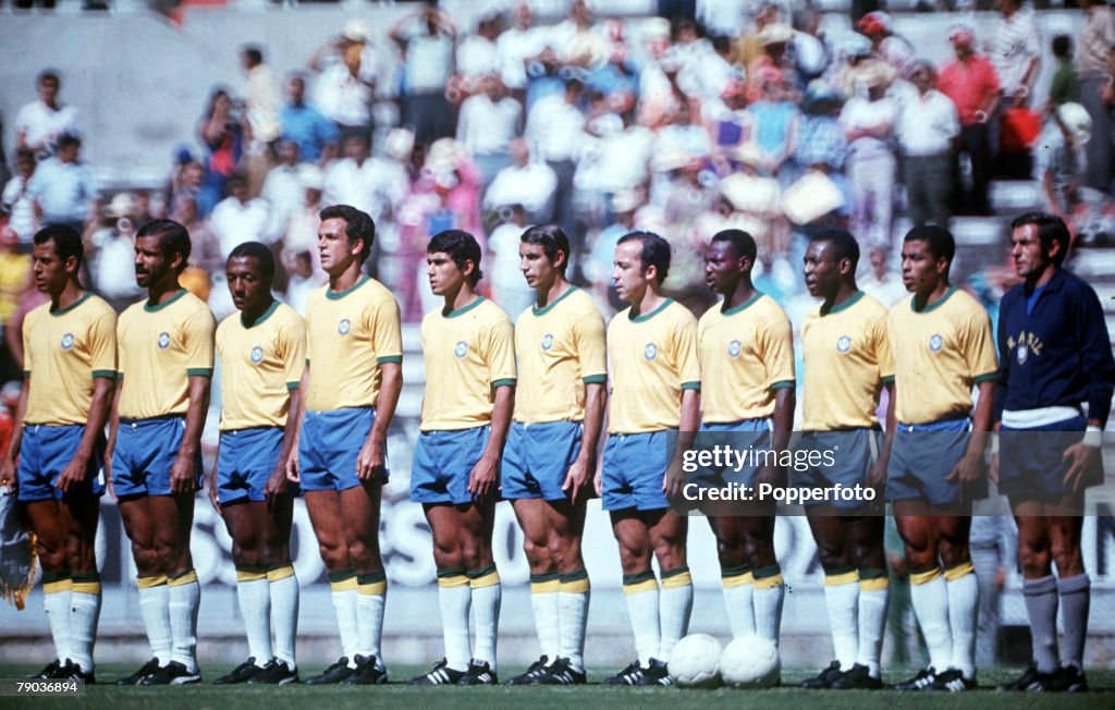 Brazil v Romania At 1970 FIFA World Cup