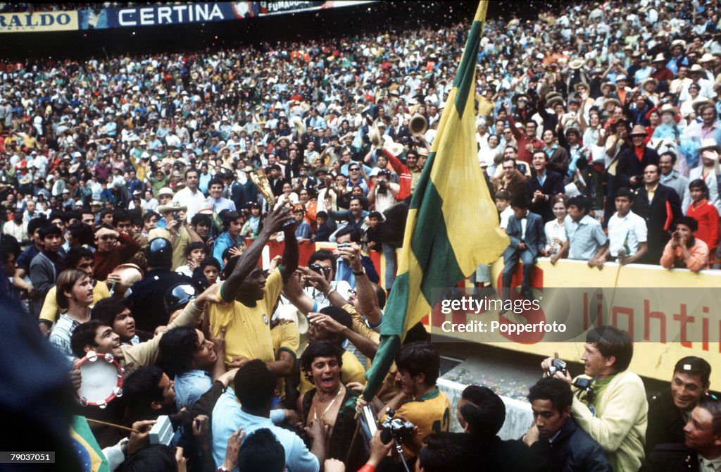 Brazil Win 1970 FIFA World Cup Final