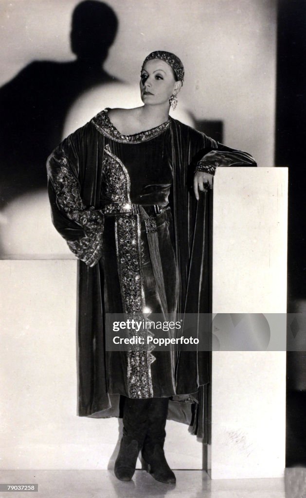 Swedish Born Film Actress Greta Garbo