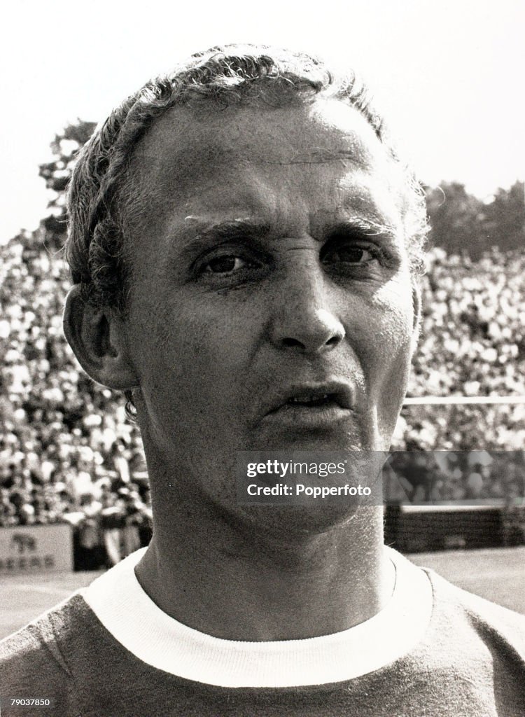 Sport. Football. England. 20th August 1966. A portrait of Everton's Alex Young.