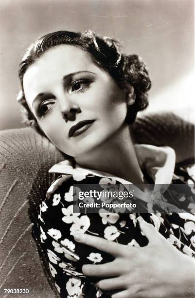 Cinema, Personalities, circa 1930's, American actress Mary Astor, portrait, born of German immigrant parents, she was perhaps best known for the...
