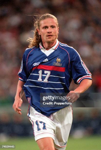 World Cup Finals, Marseille, France, 12th JUNE 1998, France 3 v South Africa 0, France's Emmanuel Petit