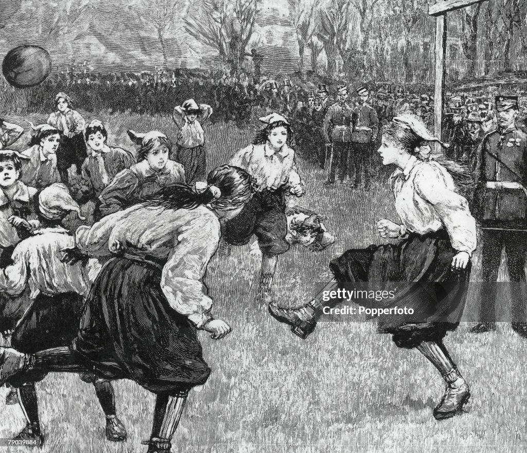 Football. The British Ladies Football Club, first played in 1895