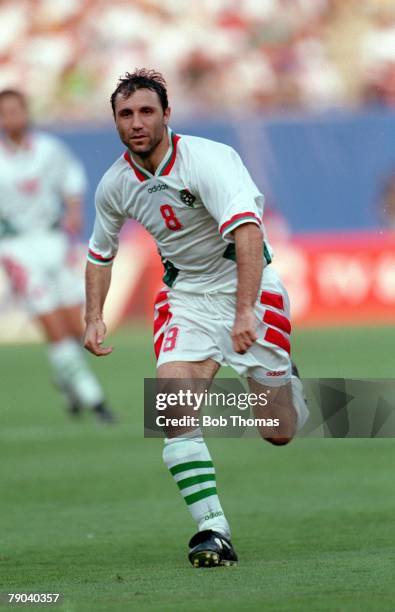 World Cup Finals, New Jersey, USA, 5th July Bulgaria 1 v Mexico 1 , Hristo Stoichkov, Bulgaria