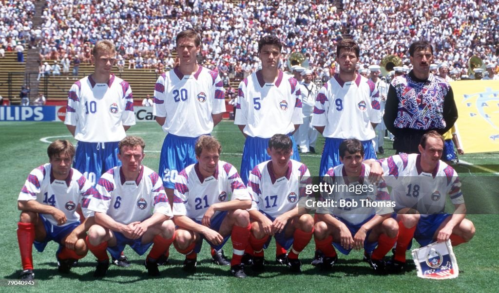 От 1 июля 1994 г. Камерун России 1994 сборная. Сборная России на ЧМ 1994.