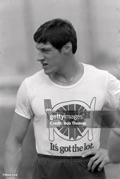 Olympic Games, Moscow, Russia, 24th July 1980, Men's Athletics, British runner Alan Wells in training