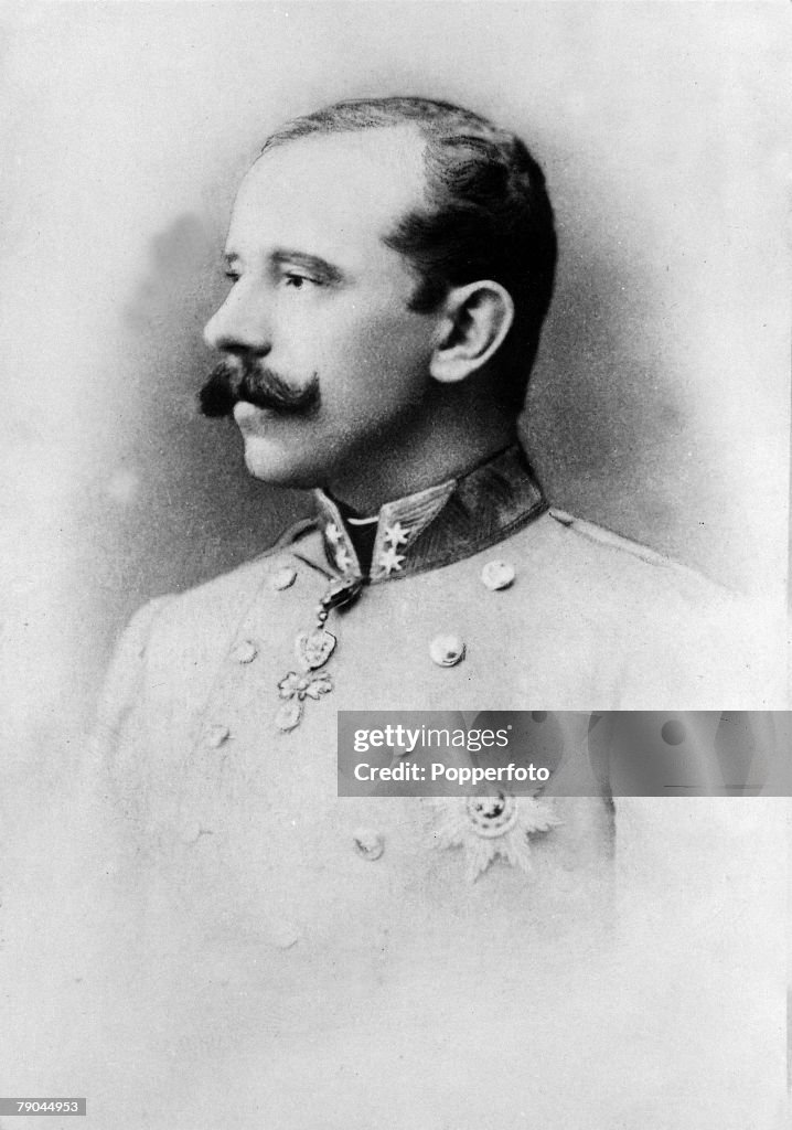 Foreign Royalty, Crown Prince Rudolf of Austria, who married Pricess