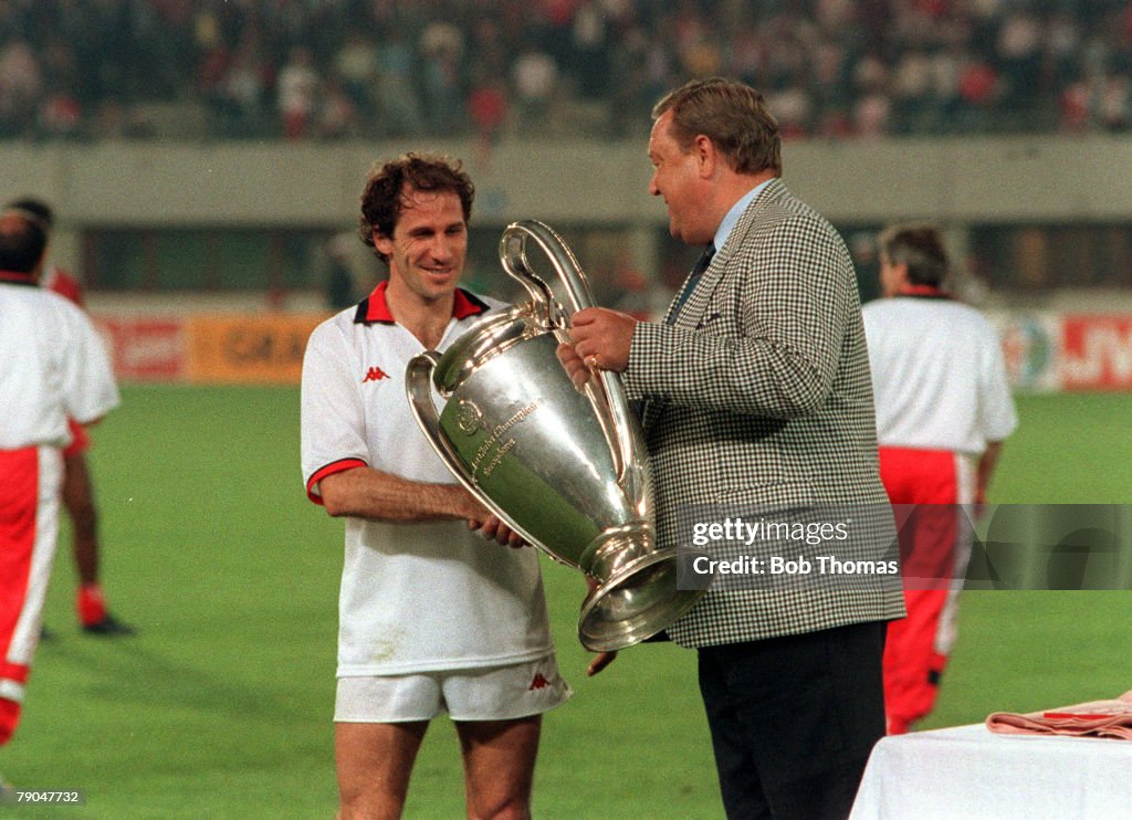 Football, European Cup Final, Vienna, Austria, 23rd May 1990, AC