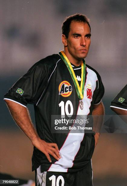 Sport, Football, FIFA Club World Championships Final, Rio De Janeiro, Brazil, 14th January Corinthians 0 v Vasco Da Gama 0, , Vasco Da Gama's Edmundo...